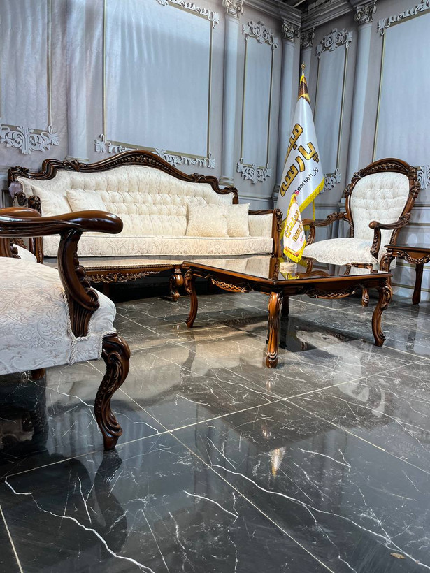 مبل گندمی ۷ نفره