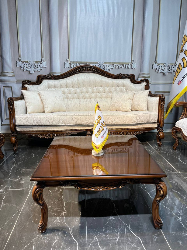 مبل گندمی ۷ نفره