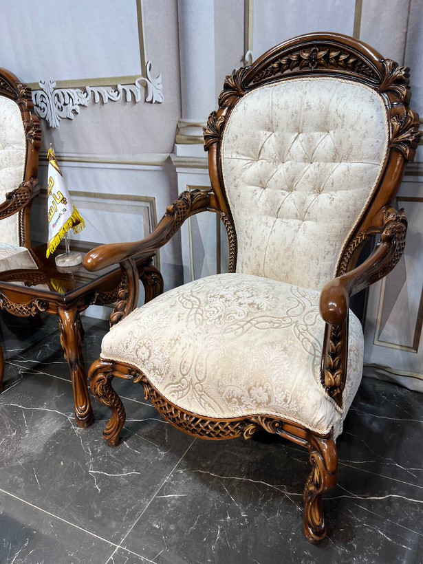 مبل گندمی ۷ نفره